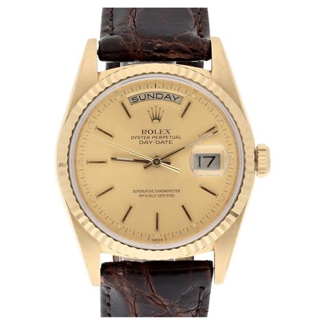 rolex day date rose gold 18238 oyster|rolex gold oyster watch.